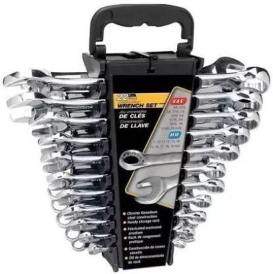 Shv Shakti PREMIUM HIGH QUALITY PRODUCT 12 pc wrench set Double Sided Wrench Tool Set Double Sided Combination Wrench(Pack of 12)