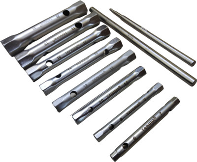 TAPARIA TS-08P Tubular spanner set TS08P Double Sided Box End Wrench(Pack of 8)