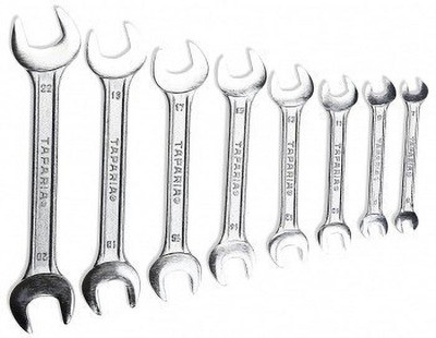 TAPARIA DEP 08 Taparia Double Ended Open Spanner Set Double Sided Open End Wrench(Pack of 8)