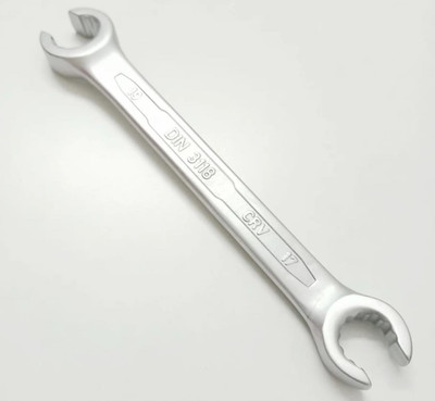 High Q 17x19 HARDENED AND TEMPERED DOUBLE SIDED FLARE NUT SPANNER Double Sided Flare Nut Wrench(Pack of 1)