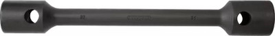 De Neers Double Sided Lug Wrench De Neers Two Way Wheel Spanners 24X26MM Double Sided Lug Wrench (Pack of 1) Double Sided Lug Wrench(Pack of 1)