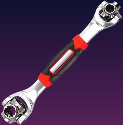 Vaynyex tigerwrench823 Versatile Tiger 48 Functions Socket Head Instrument Double Sided Socket Wrench(Pack of 1)