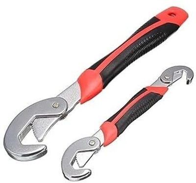 Fulkiza Snap N Grip Universal High- quality Hand Tools set of 2 Adjustable Double Sided Speed Wrench(Pack of 2)