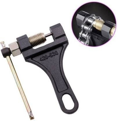 REIOENT HIGH QUALITY Chain Breaker Link Removal Splitter Cutter Riveting Tool 420-530 Chain Breaker Splitter Cutter Link Remover & Connecter Tool Single Sided Speciality(Pack of 1) REIOENT HIGH QUALITY Chain Breaker Link Removal Splitter Cutter Riveting Tool 420-530 Chain Breaker Splitter Cutter Link Remover & Connecter Tool Single Sided Speciality(Pack of 1)