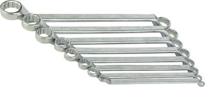 Mitali Double sided box end wrench ring spanner Double sided box end wrench ring spanner Double Sided Pipe Wrench(Pack of 8)