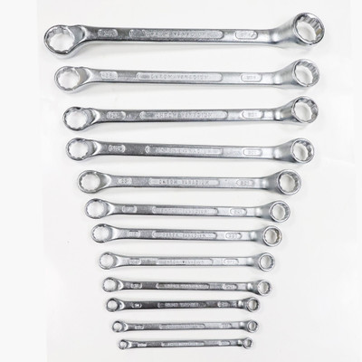 Oaykay 1507.90.0X Ring Spanners Shallow Offset No. 13 with Color Box Double Sided Box End Wrench(Pack of 1)