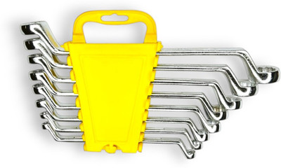 BPI Ring Spanner 8 Pc Set / Spanners Set of 8 Piece Double Sided Box End Wrench(Pack of 8)