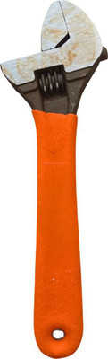 TOVILLA Orange Rubber Hand Pump Spanner, Pipe Wrench 8-Inch, Pump Plier, 8-Inch Salai Rench Salai Wrench 8 inch Single Sided Open End Wrench(Pack of 1)