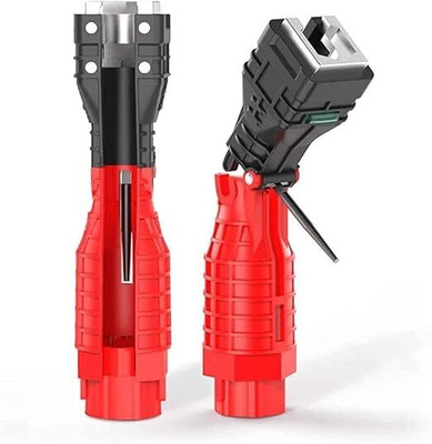 Hofason Faucet Socket Wrench, 18 In 1 Multifunctional Faucet & Sink Installer Tool Faucet Socket Wrench, 18 In 1 Multifunctional Faucet & Sink Installer Tool Double Sided Open End Wrench(Pack of 1)