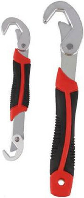 FIVANIO Snap-N-Grip Multi-purpose Universal Tool Double Sided Open Snap-N-Grip Multi-purpose Universal Tool Double Sided Open End Wrench Set Double Sided Speed Wrench(Pack of 2)