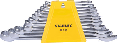 STANLEY 70 964/70-964 E Double Sided Combination Wrench(Pack of 12)