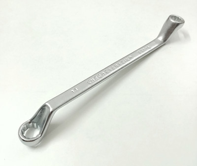 TOM 12x13 mm Deep Offset Ring Spanner Heavy Duty Hardened and Tempered Double Sided Speciality(Pack of 1)