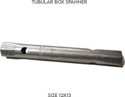12X13 Steel Tubular Box Spanner Double Sided Box End Wrench(Pack of 1)