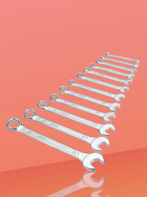 YZOT High Quality WR_073 12pc set Double Sided Combination Wrench(Pack of 12)