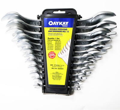 OK-1536 Double Sided Open End Wrench(Pack of 6)