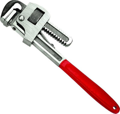 Aldeco 10-Inch Steel Pipe Wrench – Rust-Resistant Plumbing Tool Single Sided Pipe Wrench(Pack of 1)
