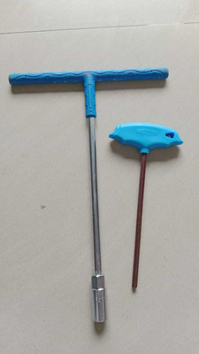 TAPARIA TSW 12 + TAK 4 Single Sided T Type Wrench(Pack of 2)