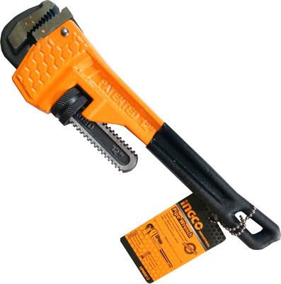 Kanha Ingco 12-Inch Pipe wrench HPW0812 Pipe Wrench 12 inch Single Sided Pipe Wrench(Pack of 1)