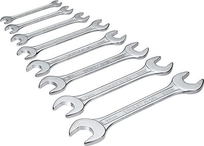 Gadariya King 8 Pcs Double Sided Open End Spanner Set Double Sided Open End Wrench(Pack of 1)