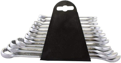 AK HANDTOOL 12 Piece Combination Spanner Set || Double Sided Open End Wrench Set Hand tool Set Double Sided Combination Wrench(Pack of 12)