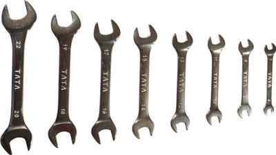 TATA AGRICO SPD015 D.O.E Spanner Set Double Sided Speciality(Pack of 8)