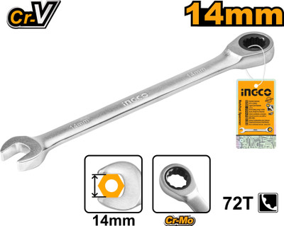 INGCO HCSPAR141 Ratchet spanner Single Sided Rachet Wrench(Pack of 1)