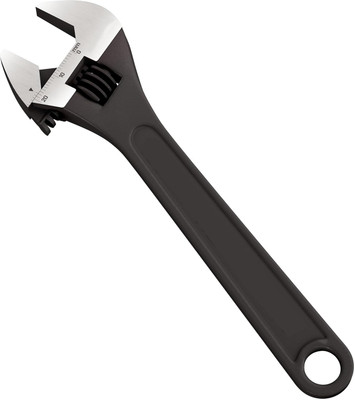 NORDPIT HEAVY DUTY Adjustable Wrench 8 inch | Steel Spanner 205mm Wrench | Wrench for All Nut Sizes | Rust-Proof Black Phosphate Coating | Single Sided Open End Wrench(Pack of 1) NORDPIT HEAVY DUTY Adjustable Wrench 8 inch | Steel Spanner 205mm Wrench | Wrench for All Nut Sizes | Rust-Proof Black Phosphate Coating | Single Sided Open End Wrench(Pack of 1)