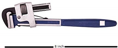 Volo Home Professional Drop Forged High Quality Single Sided Pipe Wrench-8 inch Single Sided Open End Wrench(Pack of 1)