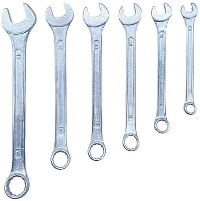 MAZBOOT CSS6 Double Ended Spanner Set Double Sided Combination Wrench(Pack of 6)