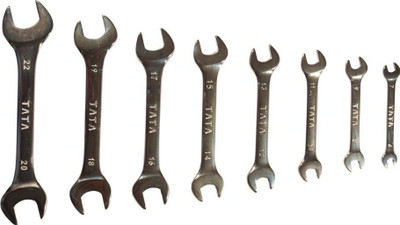 TATA AGRICO SPD015 D.O.E Spanner Set Double Sided Speciality(Pack of 8)