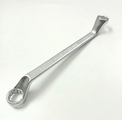 TOM 16x17 mm Deep Offset Ring Spanner Heavy Duty Hardened and Tempered Double Sided Speciality(Pack of 1)