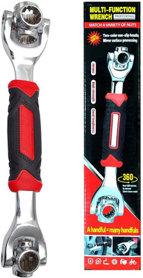 Actrovax 48in1RW-18 Multifunction Wrench Tool, 360 Degree Rotating Head Double Sided Flare Nut Wrench(Pack of 1)