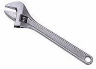 EASTMAN ET 8/200mm Chrome Plated Adjustable Single Sided Open End Wrench(Pack of 1)