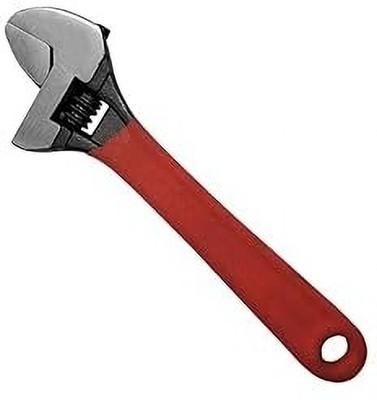 Implemental ADJUSTABLE WRENCH 8 INCH ADJUSTABLE WRENCH 8 INCH Single Sided Pipe Wrench(Pack of 1)