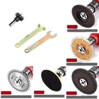 AASONS Electric Drill Variable Angle Grinder Connecting Rod AASONS 5 pcs set with cutting and grinding wheel Single Sided Speciality(Pack of 5)