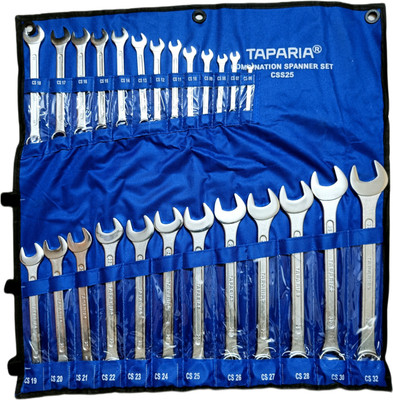 shiv store CSS25 TAPARIA Shiv Store CSS25 Double Sided Combination Wrench (Pack of 25) Double Sided Combination Wrench(Pack of 25)