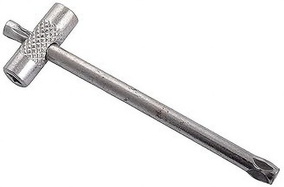 Implemental Oxygen Gas Cylinder Keys Sliding Double Ended Wrench Oxygen Gas Cylinder Keys Sliding Double Ended Wrench Spanner Single Sided Speciality(Pack of 1)