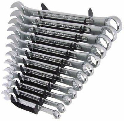 Simtim Double Sided 12pcs double side wrench set Double Sided Combination Wrench(Pack of 12)