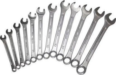 wrench set 12 piece 12 pc combination wrench set Double Sided Combination Wrench WRENCH SET 12 PIECE SET BEST QUALITY PRODUCT Double Sided Combination Wrench(Pack of 12)