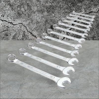 YZOT High Quality WR_070 12pc set Double Sided Combination Wrench(Pack of 12)