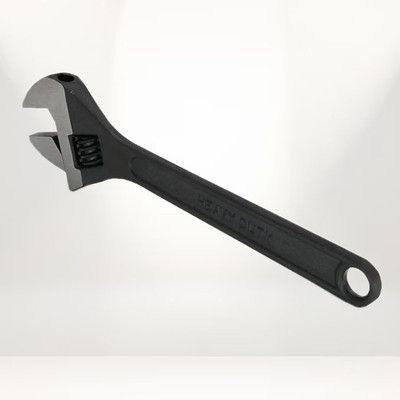 Aldeco Durable 10” Adjustable Spanner Wrench – Rust-Resistant Grip Single Sided Open End Wrench(Pack of 1)