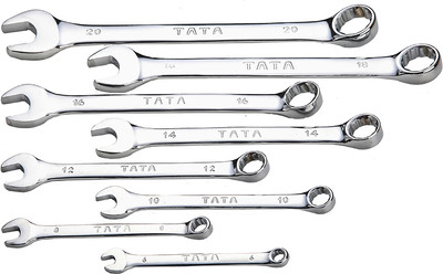 TATA AGRICO SPC013 Spanner Set Double Sided Speciality(Pack of 8)