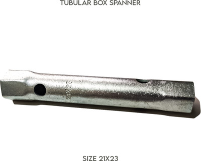 LXMI 21X23 Steel Tubular Box Spanner Double Sided Box End Wrench(Pack of 1)