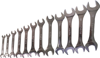 TATA AGRICO SPD014 D.O.E Spanner Set Double Sided Speciality(Pack of 12)