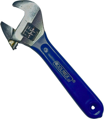 Syntex 150mm Adjustable Spanner Wrench | Drop Forged, Chrome Finish Tool 150mm Adjustable Spanner Wrench | Drop Forged, Chrome Finish Tool Single Sided Open End Wrench(Pack of 1) Syntex 150mm Adjustable Spanner Wrench | Drop Forged, Chrome Finish Tool 150mm Adjustable Spanner Wrench | Drop Forged, Chrome Finish Tool Single Sided Open End Wrench(Pack of 1)