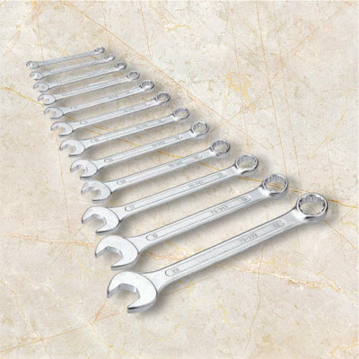 YZOT High Quality WR_112 12pc set Double Sided Combination Wrench(Pack of 12)