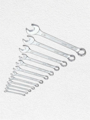High Quality WR_060 12pc set Double Sided Combination Wrench(Pack of 12)
