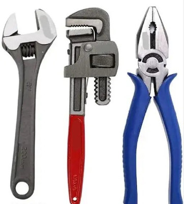 ShreeBalaji Combo Pack of 3 Tool Kits Set for Home Combo Pack of 3 Tool Kits Set for Home Single Sided Pipe Wrench(Pack of 3)