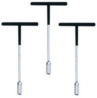 Inditrust new 8mm,10mm,12mm t spanner pack of 3 combo Single Sided T Type Wrench(Pack of 3)