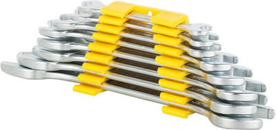 shiv store 70-379E STANLEY 70-379E DOUBLE OPEN ENDED SPANNER SET (Pack of 8) Double Sided Open End Wrench(Pack of 8)